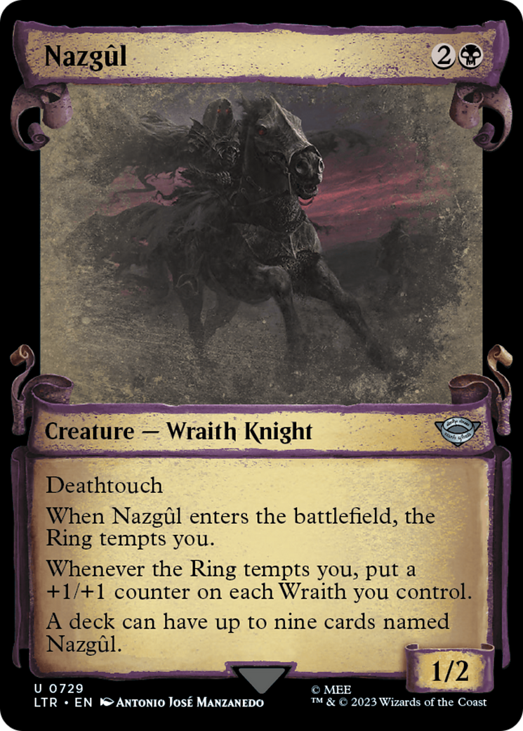 Nazgul (LTR-729) (Showcase Scrolls) [The Lord of the Rings: Tales of Middle-earth]