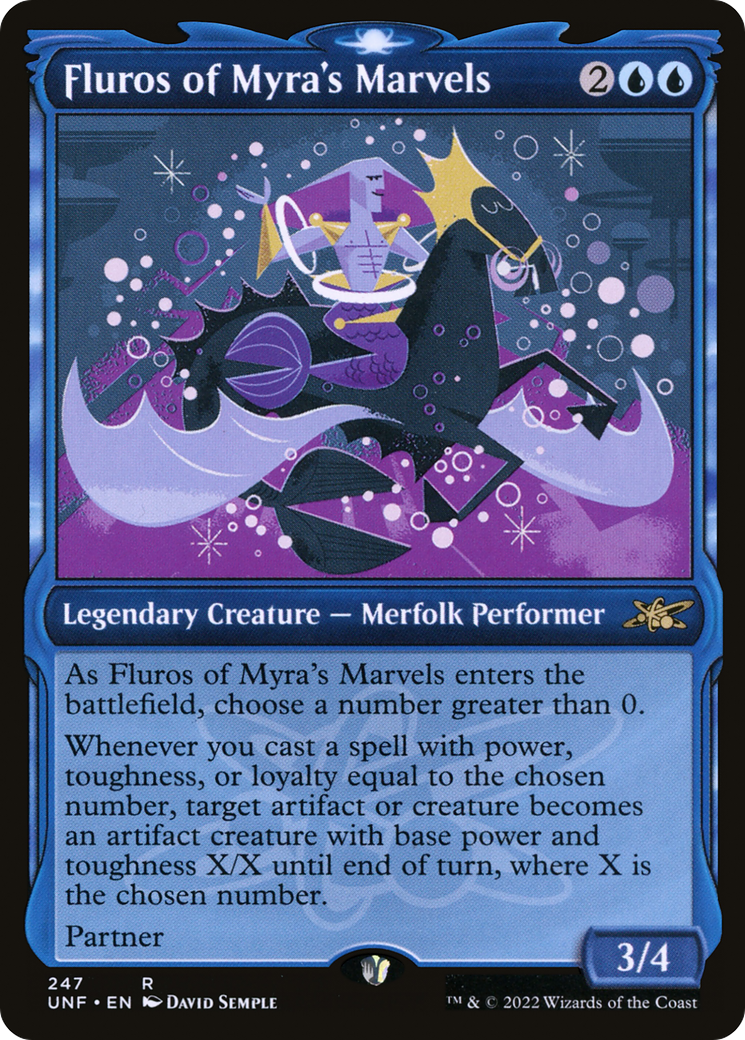Fluros of Myra's Marvels - Foil - Showcase [Unfinity]