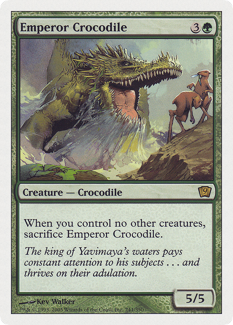 Emperor Crocodile (9ED-241) [9th Edition]