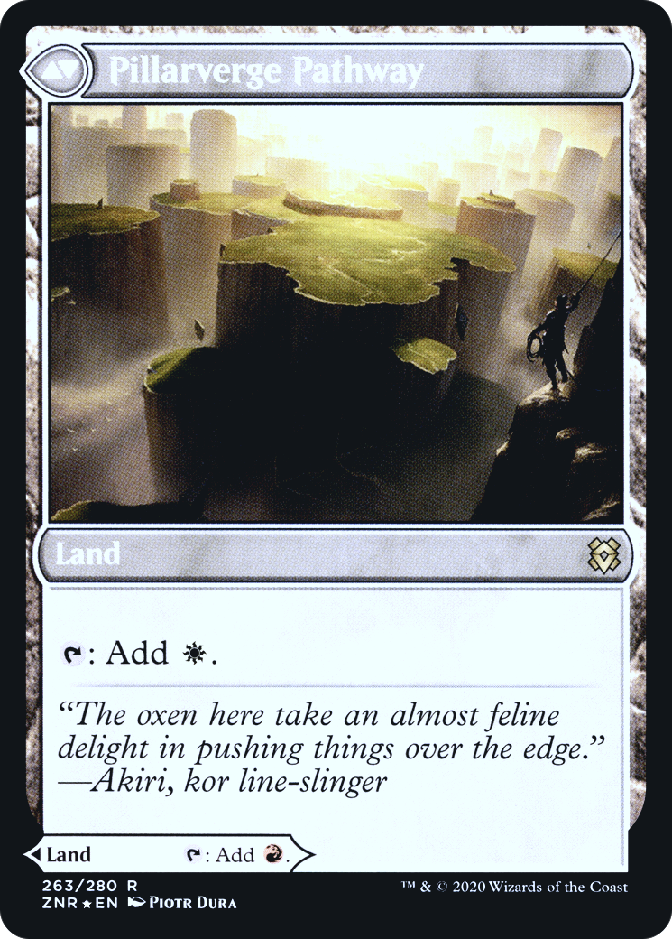 Needleverge Pathway (PRE-263) [Zendikar Rising Promos] Foil