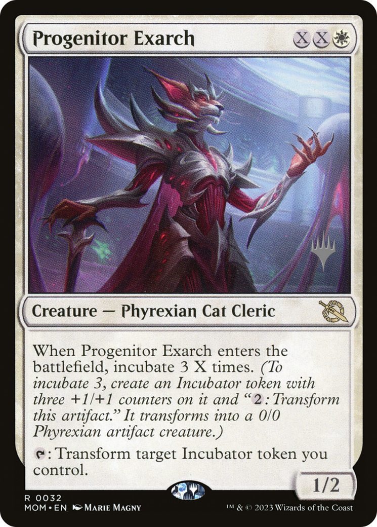 Progenitor Exarch (PPMOM-032) [Promo Pack: March of the Machine Promos]