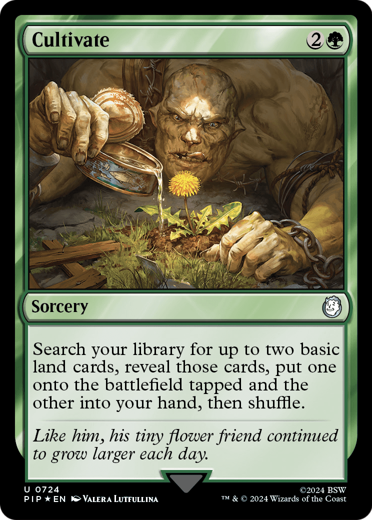 Cultivate (Surge Foil) (PIP-724) [Fallout] Foil