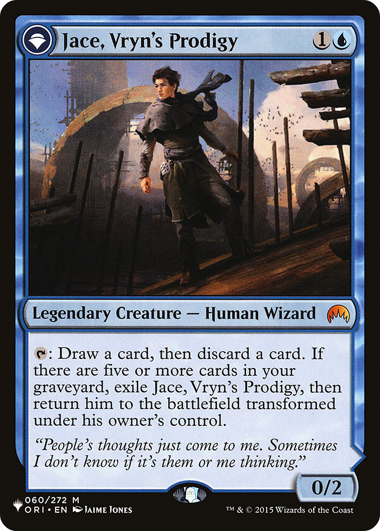 Jace, Vryn's Prodigy (LIST-060) [The List]