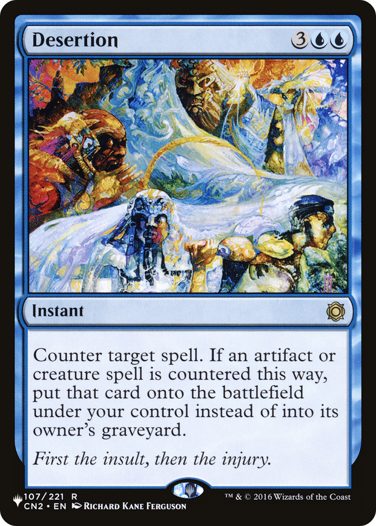 Desertion (LIST-107/221) [The List]