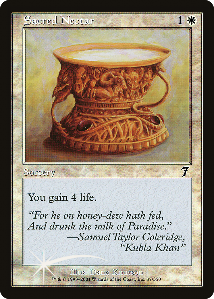 Sacred Nectar (7ED-037) [7th Edition]