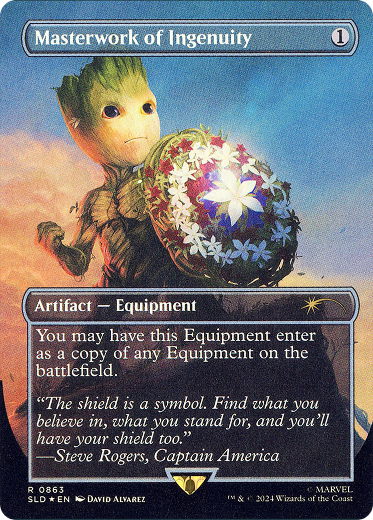 Masterwork of Ingenuity (Rainbow Foil) (SLD-863) (Borderless) [Secret Lair Drop] Foil