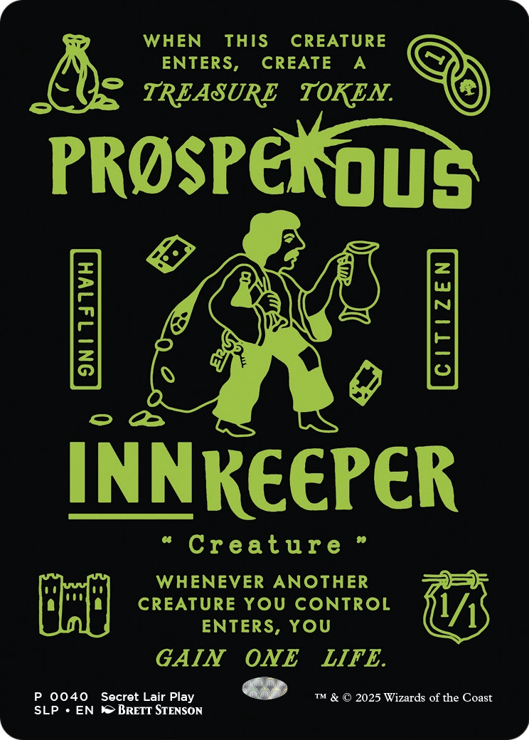 Prosperous Innkeeper (SLP-040) (Borderless) [Secret Lair Showdown] Foil