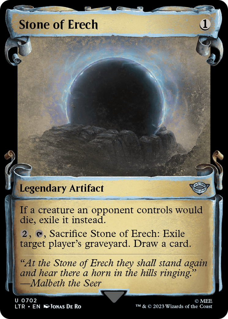 Stone of Erech (Showcase Scrolls) (LTR-702) [The Lord of the Rings: Tales of Middle-earth]