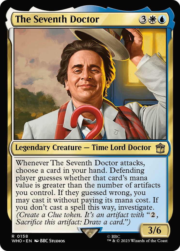 The Seventh Doctor (WHO-158) [Doctor Who] Foil