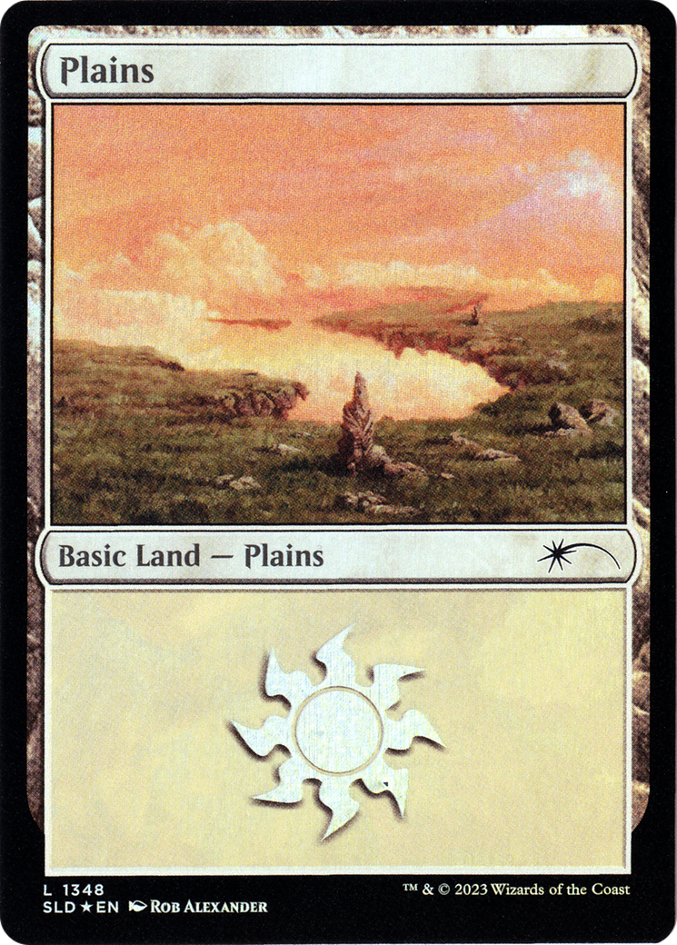 Plains (SLD-1348) [Secret Lair Drop] Foil
