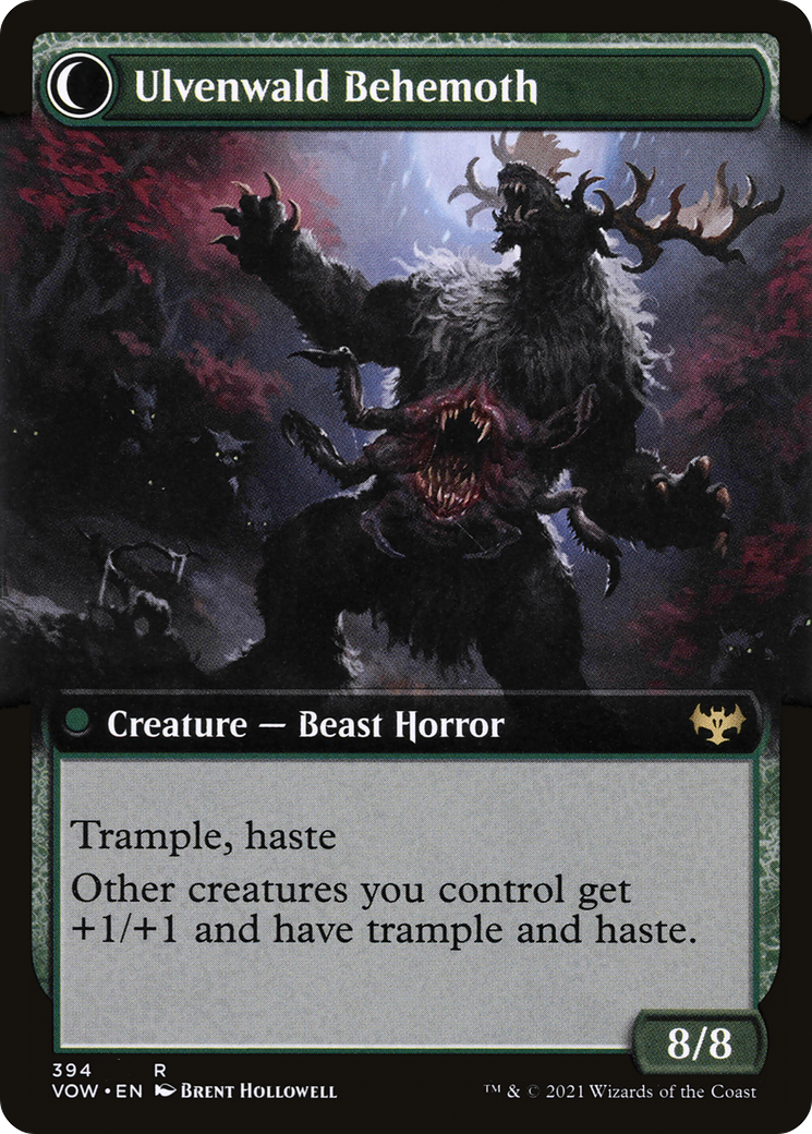 Ulvenwald Oddity (Extended Art) (VOW-394) [Innistrad: Crimson Vow]