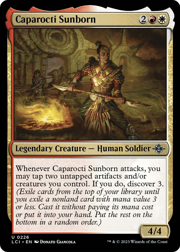 Caparocti Sunborn - Foil [The Lost Caverns of Ixalan]