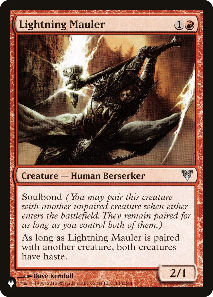 Lightning Mauler (LIST-144/244) [The List]
