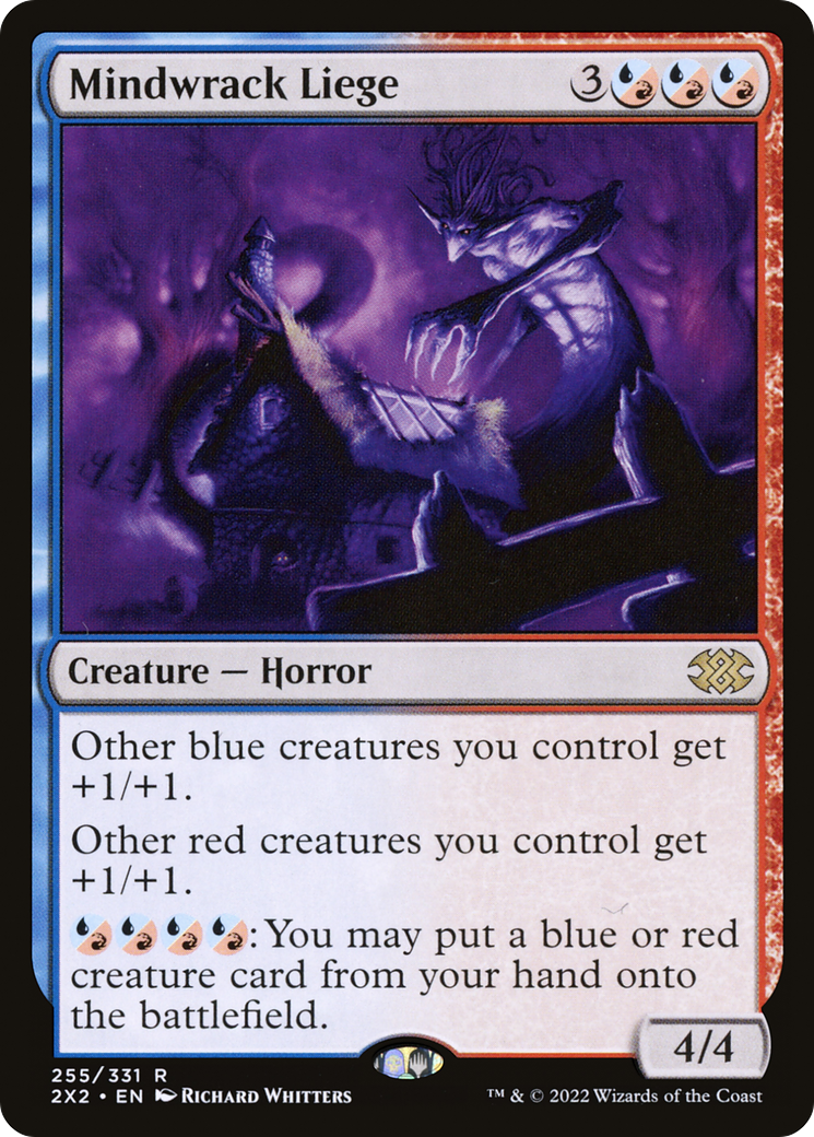 Mindwrack Liege (2X2-255) [Double Masters 2022]
