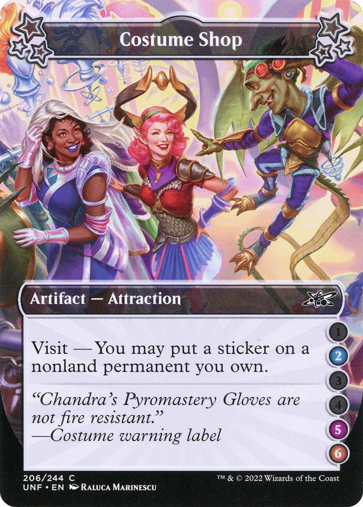 Costume Shop (2-5-6) (UNF-206) [Unfinity]