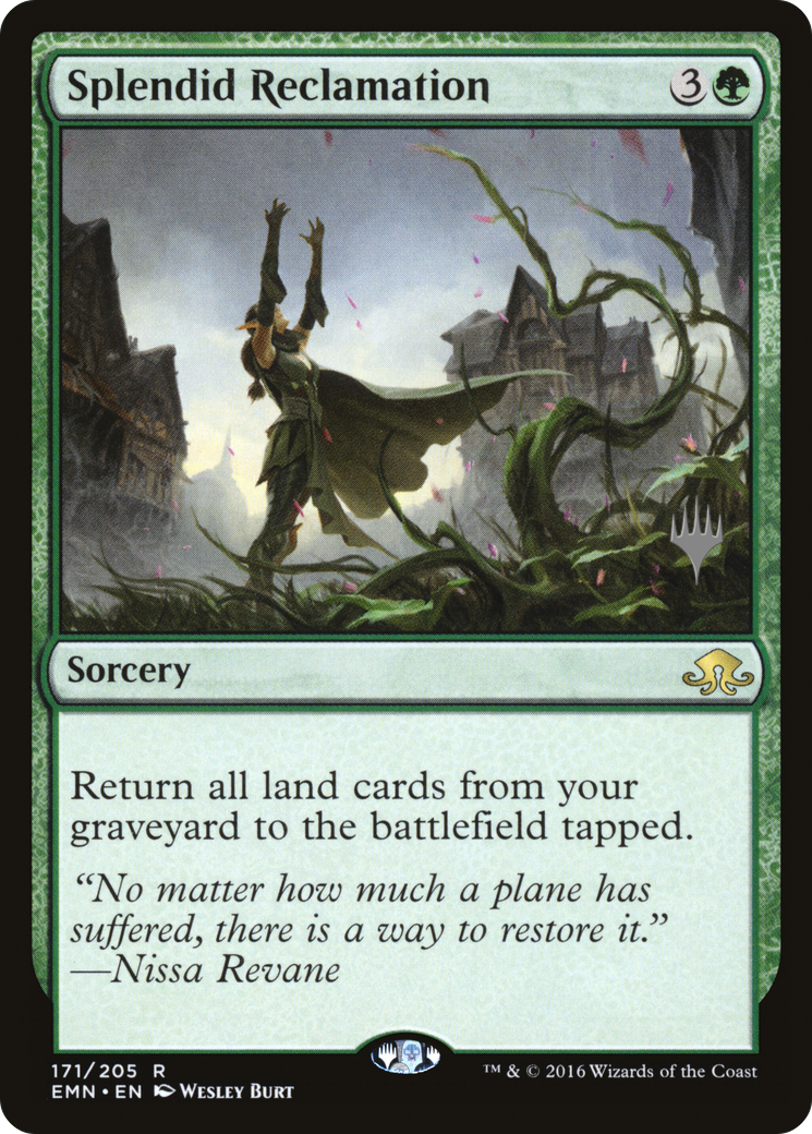 Splendid Reclamation (PPIKO-171) [Promo Pack: Eldritch Moon Promos] Foil