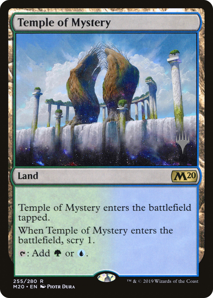 Temple of Mystery (PPM20-255) [Promo Pack: Core Set 2020 Promos] Foil