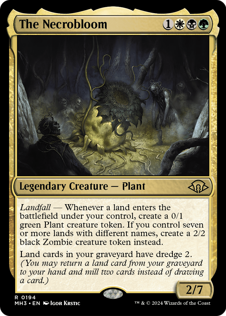 The Necrobloom (MH3-194) [Modern Horizons 3]