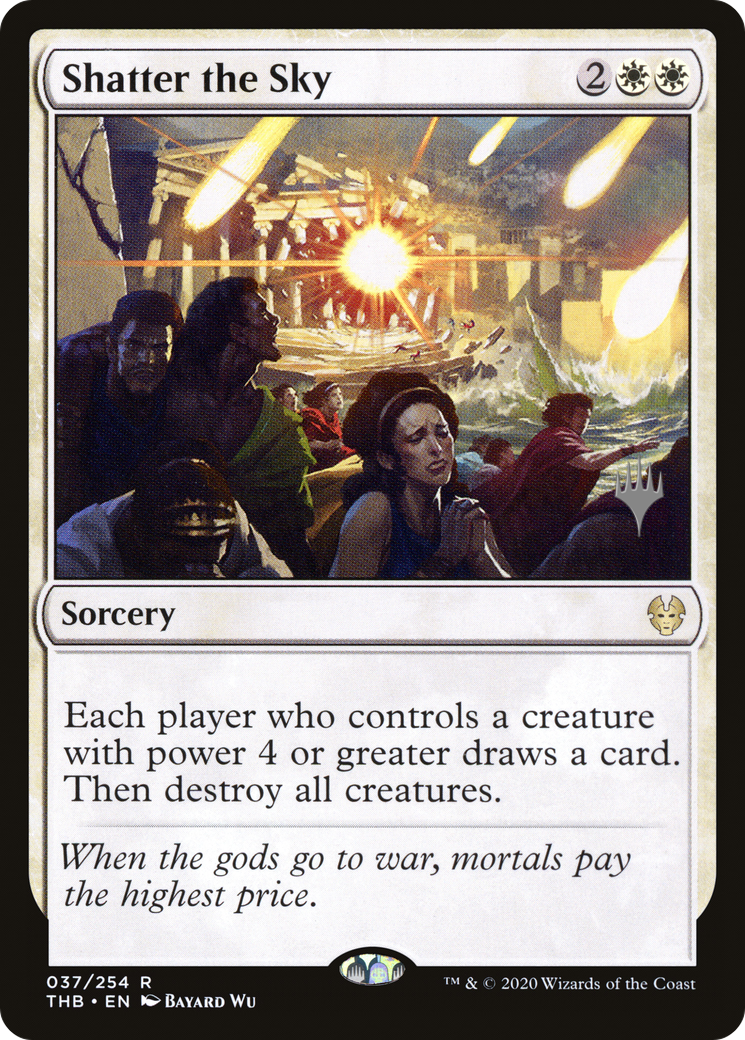 Shatter the Sky (PPTHB-037) [Promo Pack: Theros Beyond Death Promos]