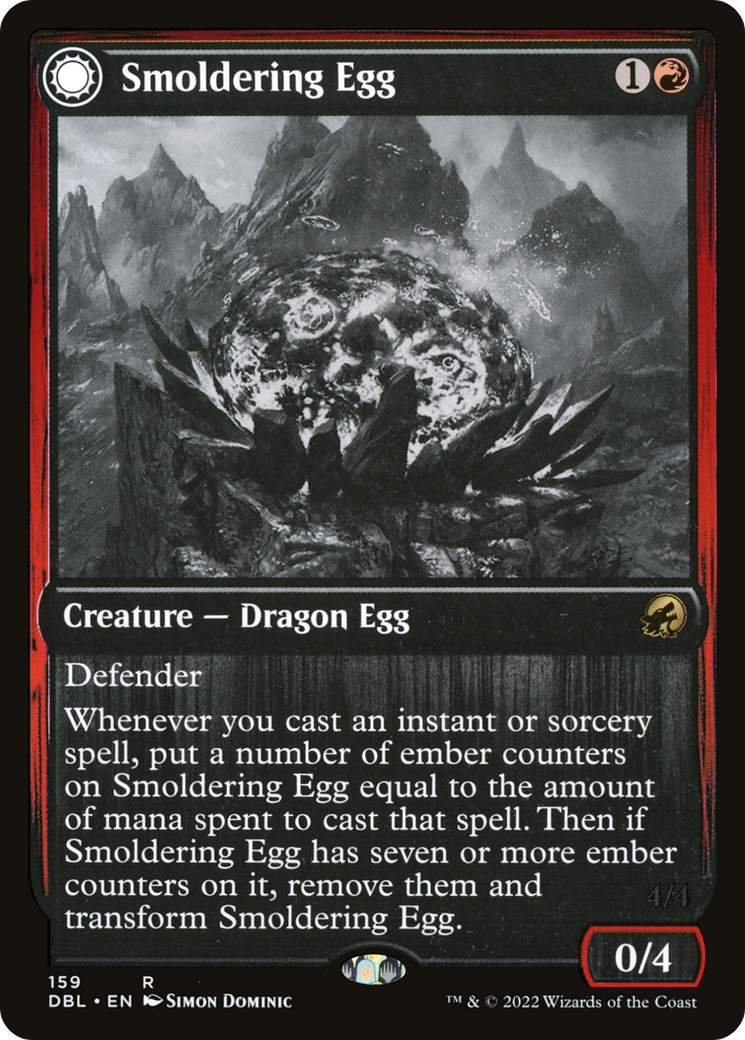 Smoldering Egg (DBL-159) [Innistrad: Double Feature]