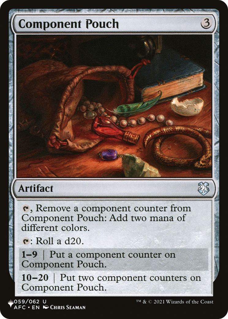 Component Pouch (LIST-059/062) [The List]