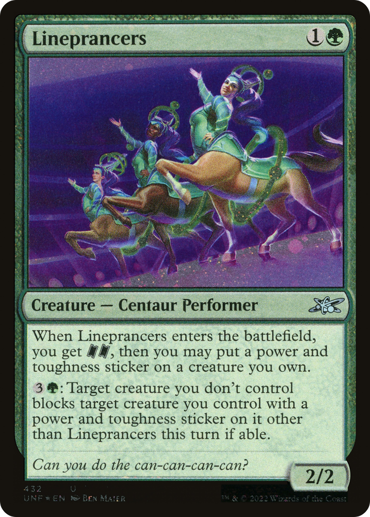 Lineprancers (Galaxy Foil) (UNF-432) [Unfinity] Foil