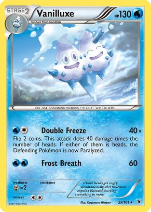 Vanilluxe (29/101) [Noble Victories] - Rare