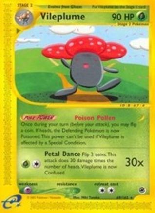 Vileplume (069/165) [Expedition] - Rare