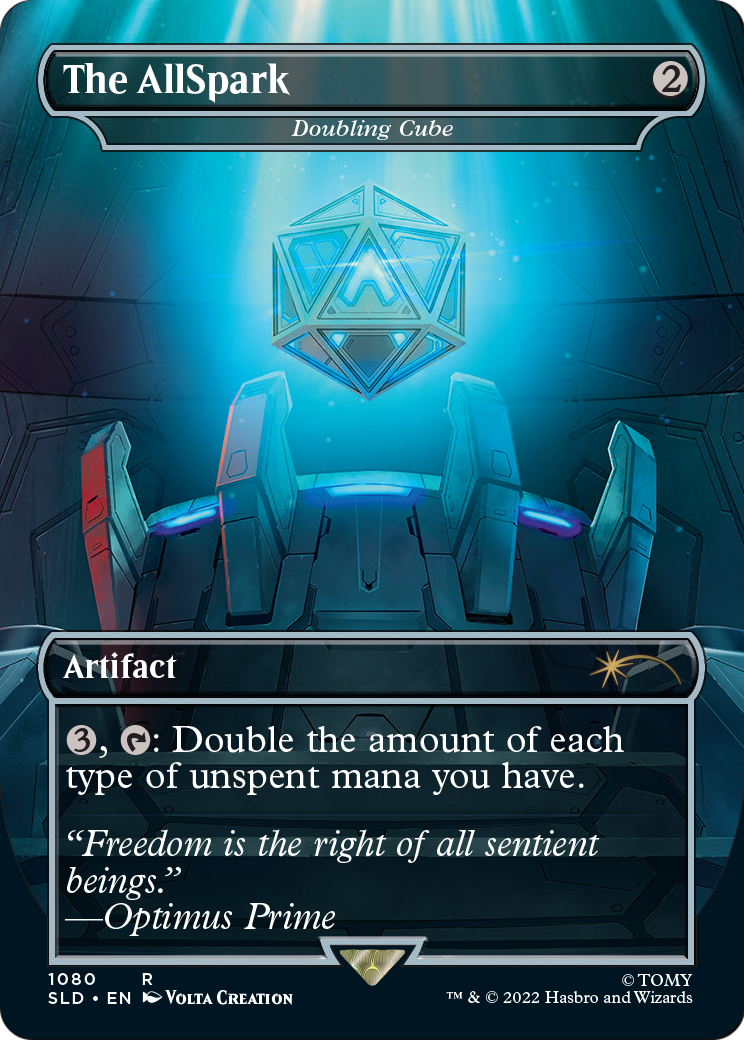 The AllSpark - Doubling Cube (SLD-1080) (Borderless) [Secret Lair Drop]