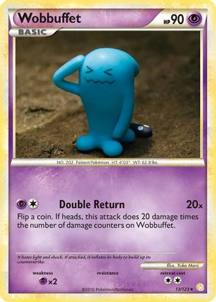 Wobbuffet (013/123) [HeartGold SoulSilver] Reverse Holofoil - Holo Rare