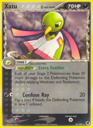 Xatu (Delta Species) (025/101) [Dragon Frontiers] - Rare