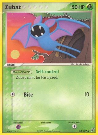 Zubat (083/107) [Deoxys] - Common