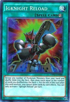 Igknight Reload (Super Rare) (OP03-EN008) - OTS Tournament Pack 3 Unlimited