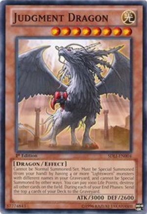 Judgment Dragon (Common) (SDLI-EN004) - Structure Deck: Realm of Light 1st Edition