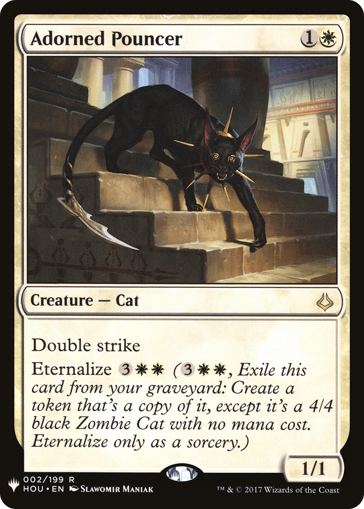 Adorned Pouncer (LIST-002) [The List]