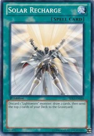 Solar Recharge (Common) (SDLI-EN026) - Structure Deck: Realm of Light 1st Edition