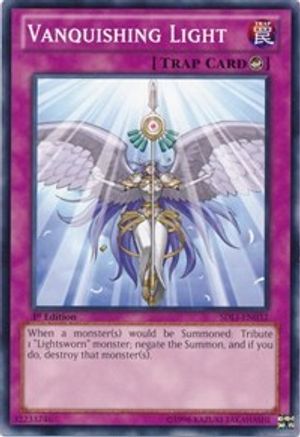 Vanquishing Light (Common) (SDLI-EN032) - Structure Deck: Realm of Light 1st Edition