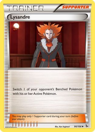 Lysandre (090/106) [XY  Flashfire] - Uncommon
