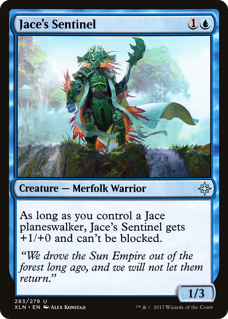 Jace's Sentinel (XLN-283) [Ixalan] Foil