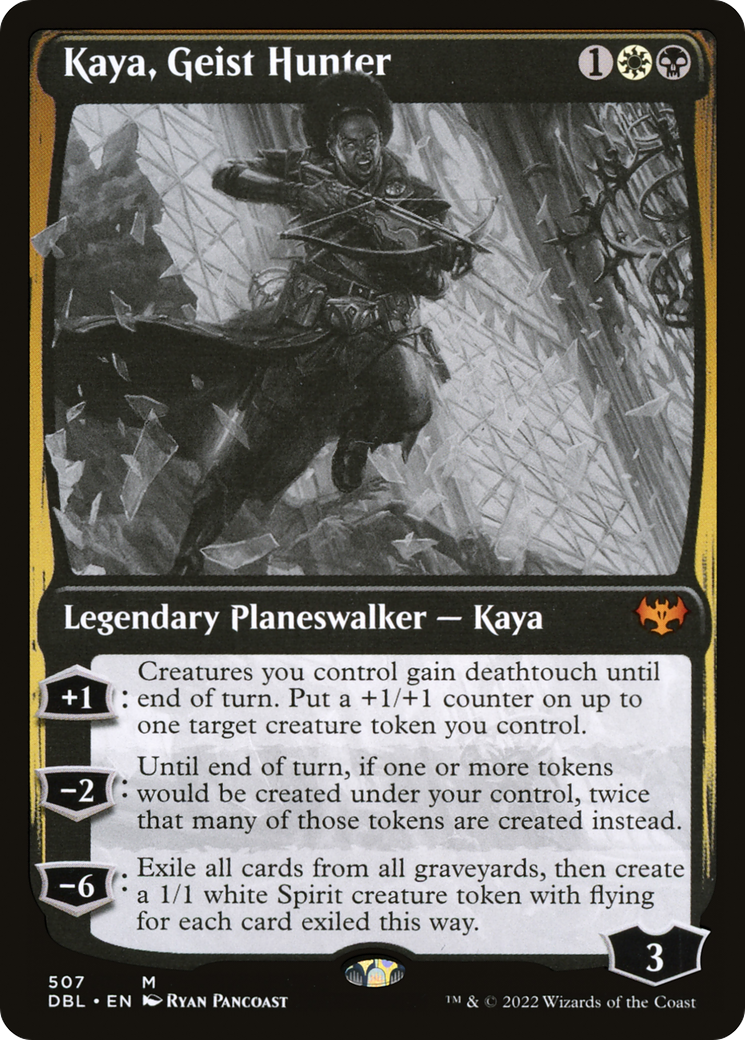 Kaya, Geist Hunter (DBL-507) [Innistrad: Double Feature]