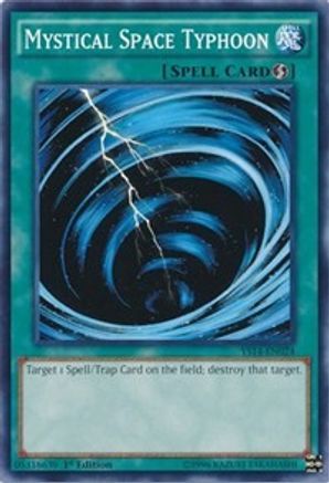 Mystical Space Typhoon (Common) (YS14-EN024) - Super Starter: Space-Time Showdown 1st Edition