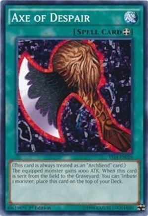 Axe of Despair (Common) (YS14-EN026) - Super Starter: Space-Time Showdown 1st Edition