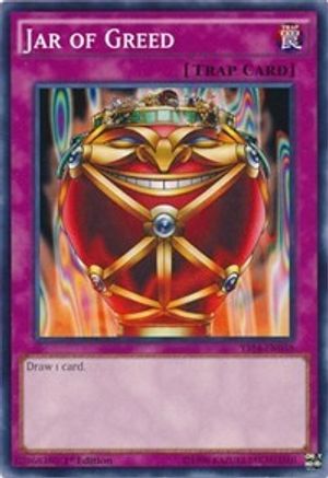 Jar of Greed (Common) (YS14-EN038) - Super Starter: Space-Time Showdown 1st Edition