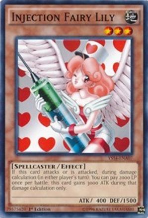 Injection Fairy Lily (Common) (YS14-ENA07) - Super Starter: Space-Time Showdown Power-Up Pack 1st Edition