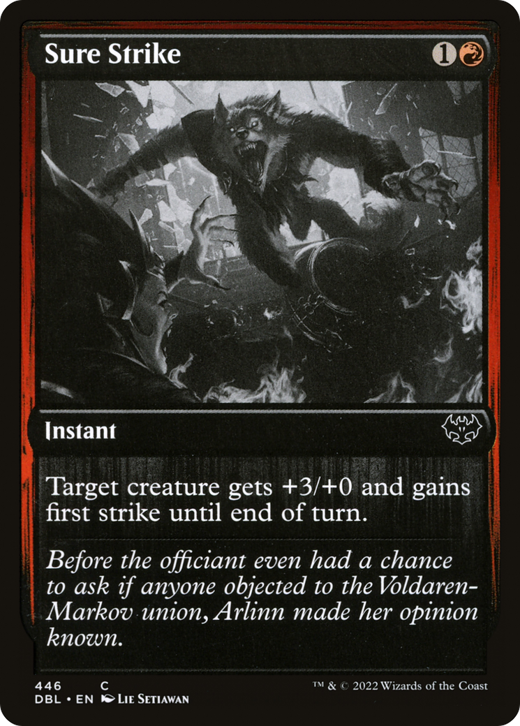 Sure Strike (DBL-446) [Innistrad: Double Feature]