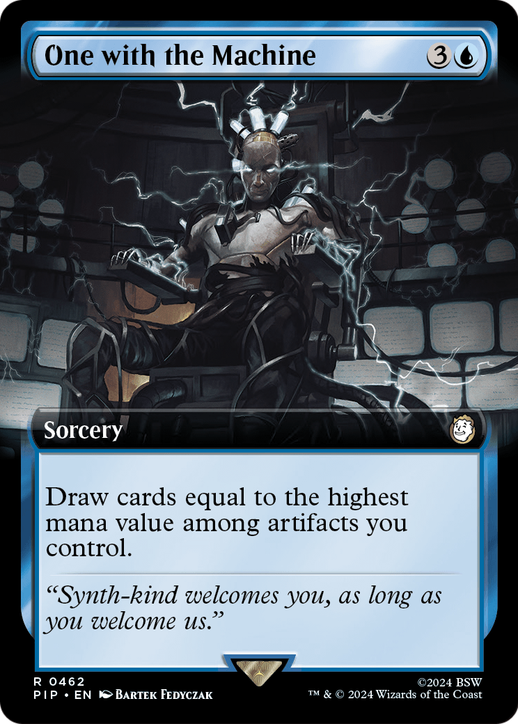 One with the Machine (Extended Art) (PIP-462) [Fallout] Foil