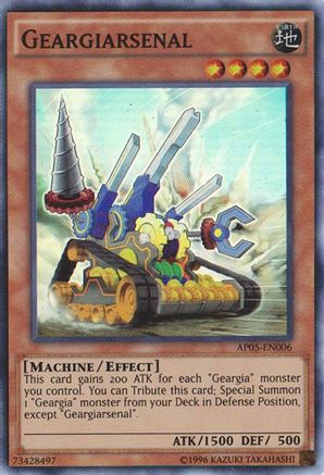 Geargiarsenal (Super Rare) (AP05-EN006) - Astral Pack 5 Unlimited