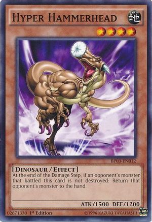 Hyper Hammerhead (Common) (BP03-EN012) - Battle Pack 3: Monster League 1st Edition