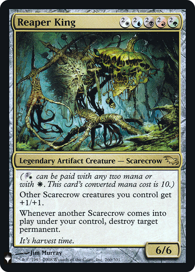 Reaper King (LIST-260) [The List] Foil