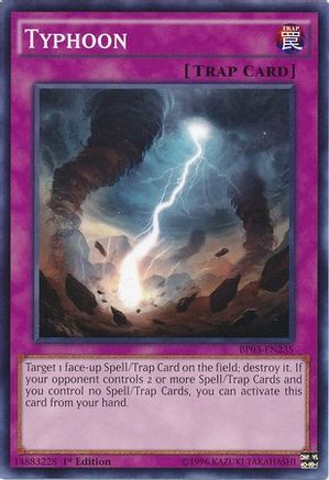 Typhoon (Common) (BP03-EN235) - Battle Pack 3: Monster League 1st Edition